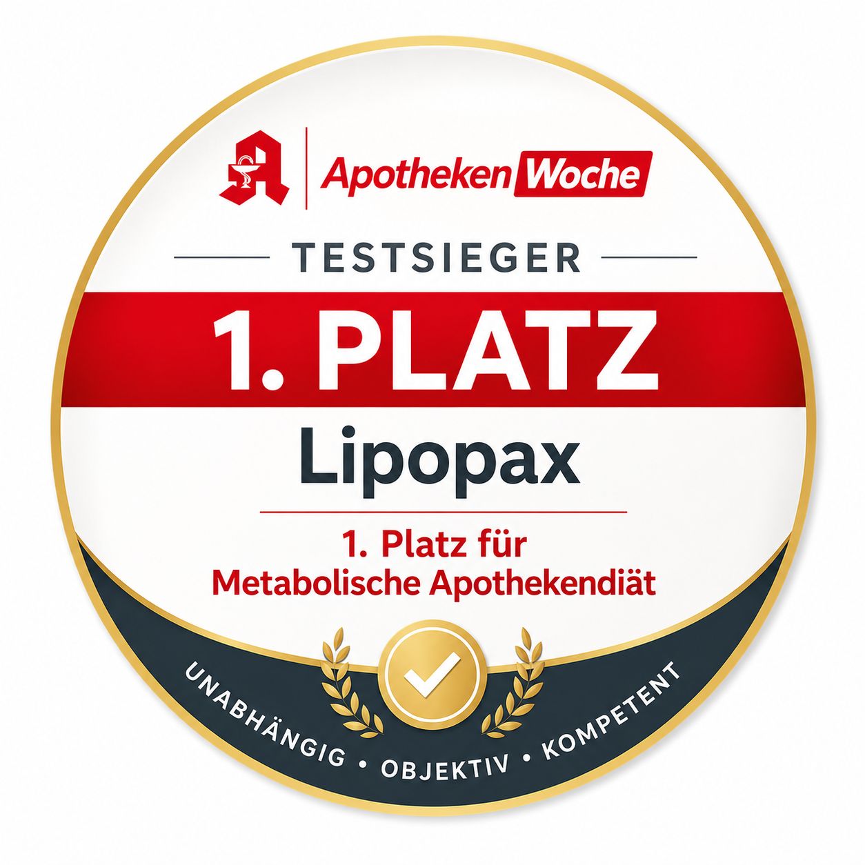 1-Monatsvorrat Lipopax - für ein paar Kilo weniger.
